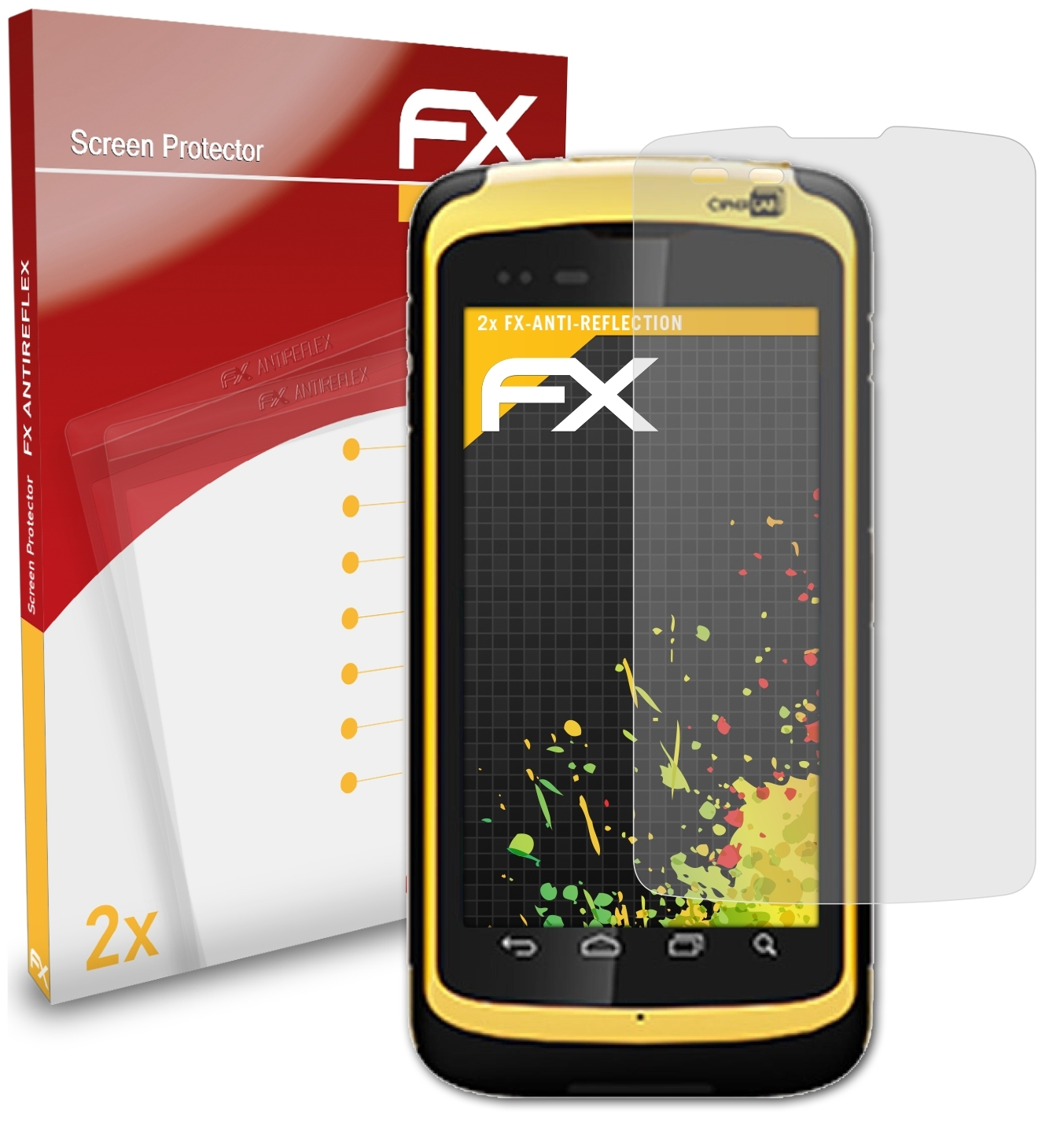 FX-Antireflex Displayschutz(für CipherLab ATFOLIX 2x RS50)