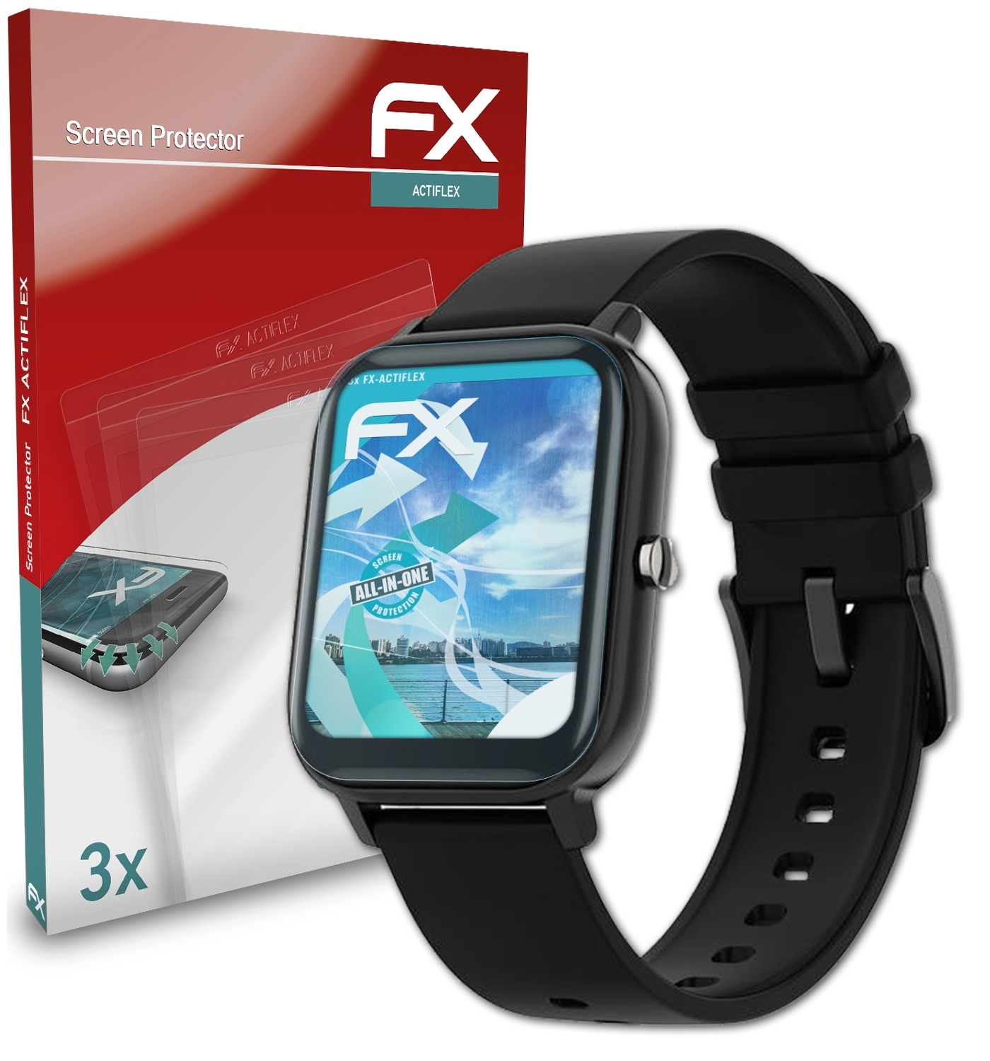 ATFOLIX 3x Displayschutz(für Valante S2) FX-ActiFleX