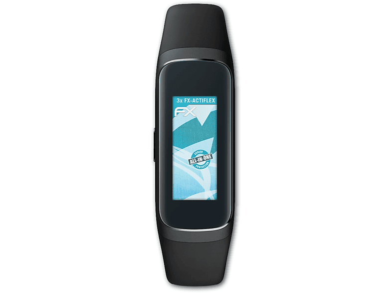 ATFOLIX 3x FX-ActiFleX Displayschutz(für Samsung Galaxy Fit) | Smartwatch Schutzfolien & Gläser