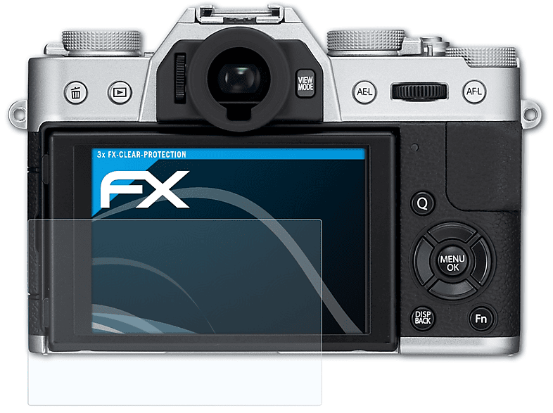 ATFOLIX 3x FX-Clear Displayschutz(für X-T10) Fujifilm