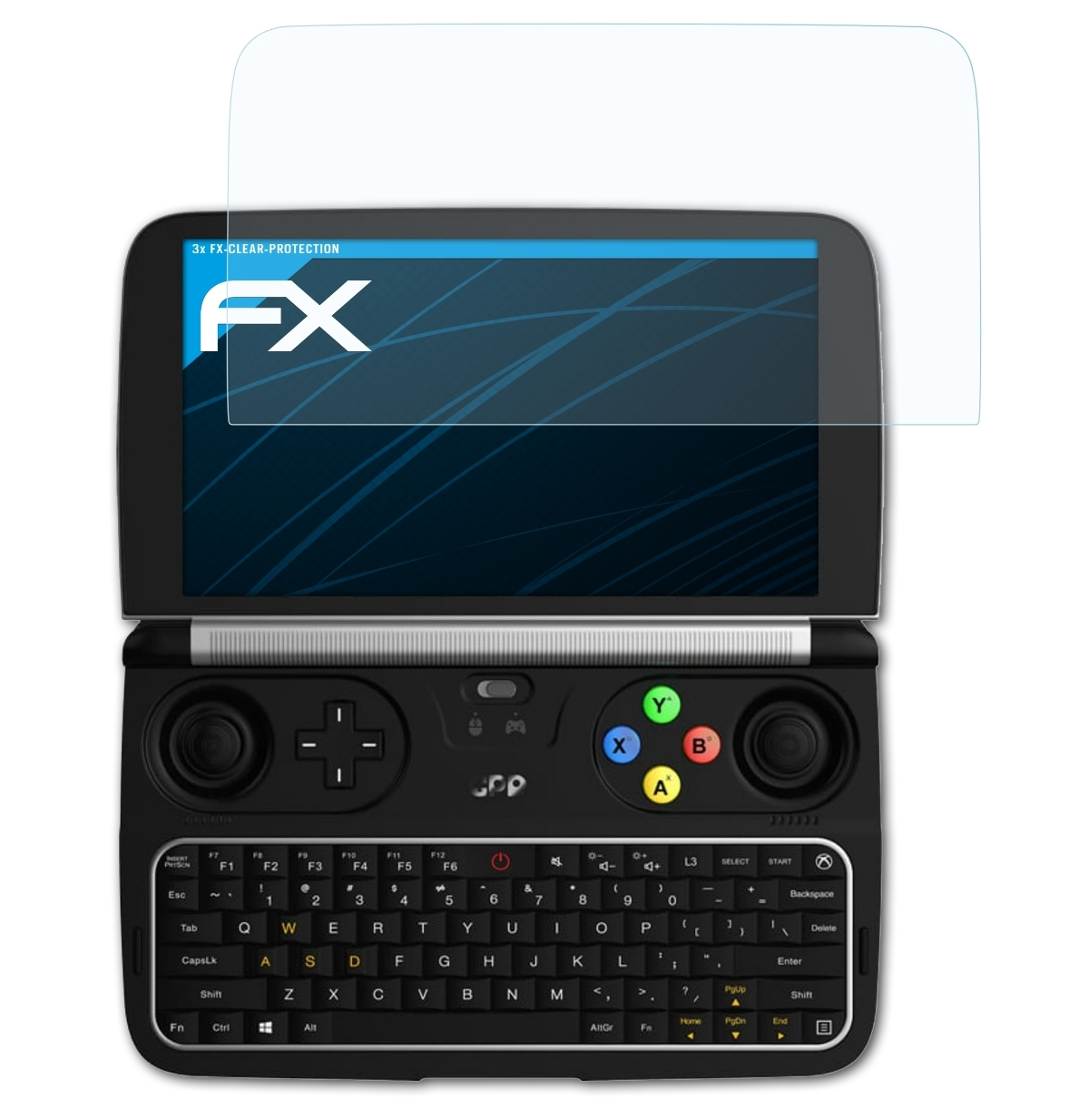 ATFOLIX 3x FX-Clear GPD 2) Win Displayschutz(für