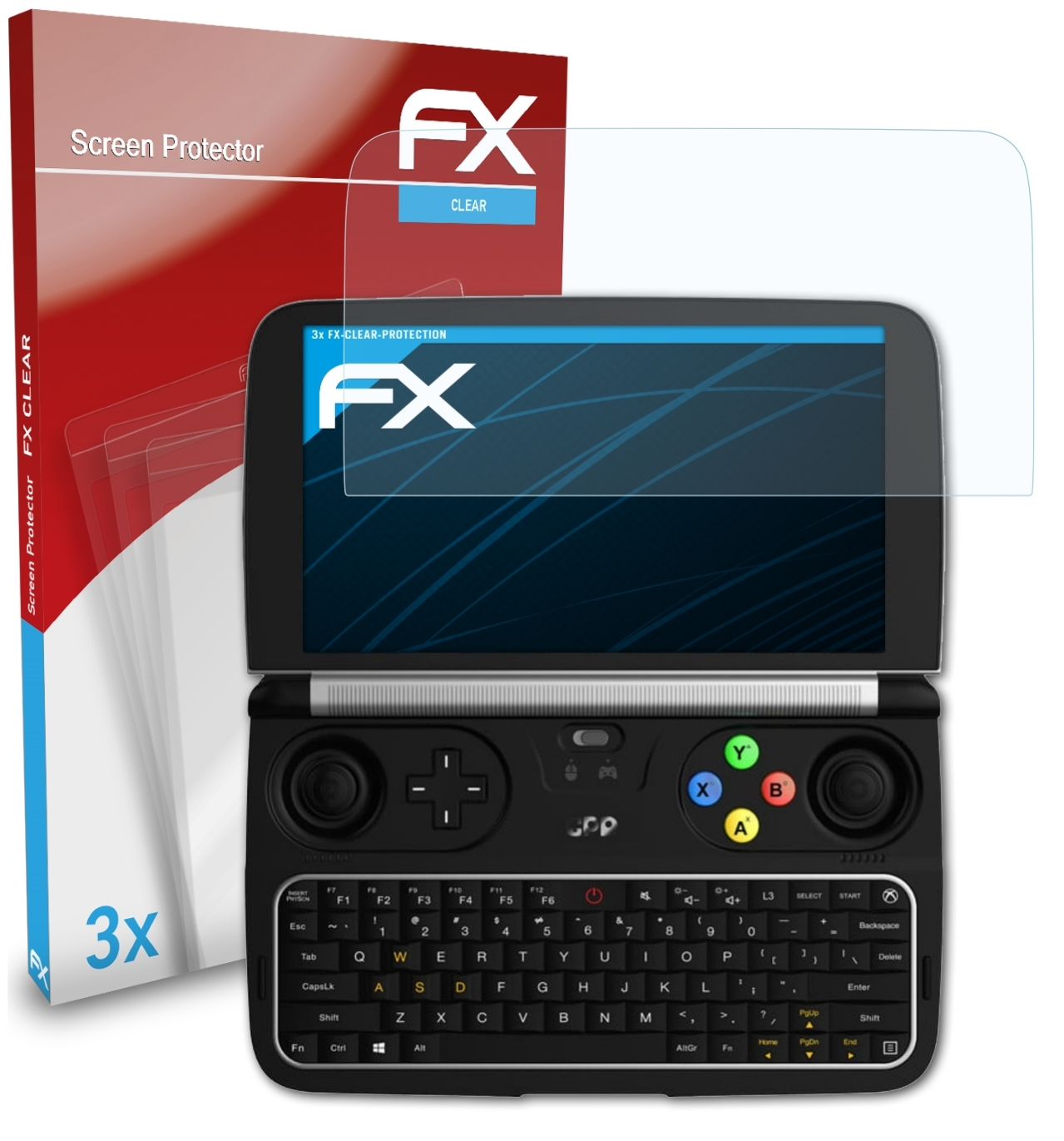 Displayschutz(für 2) Win GPD ATFOLIX 3x FX-Clear