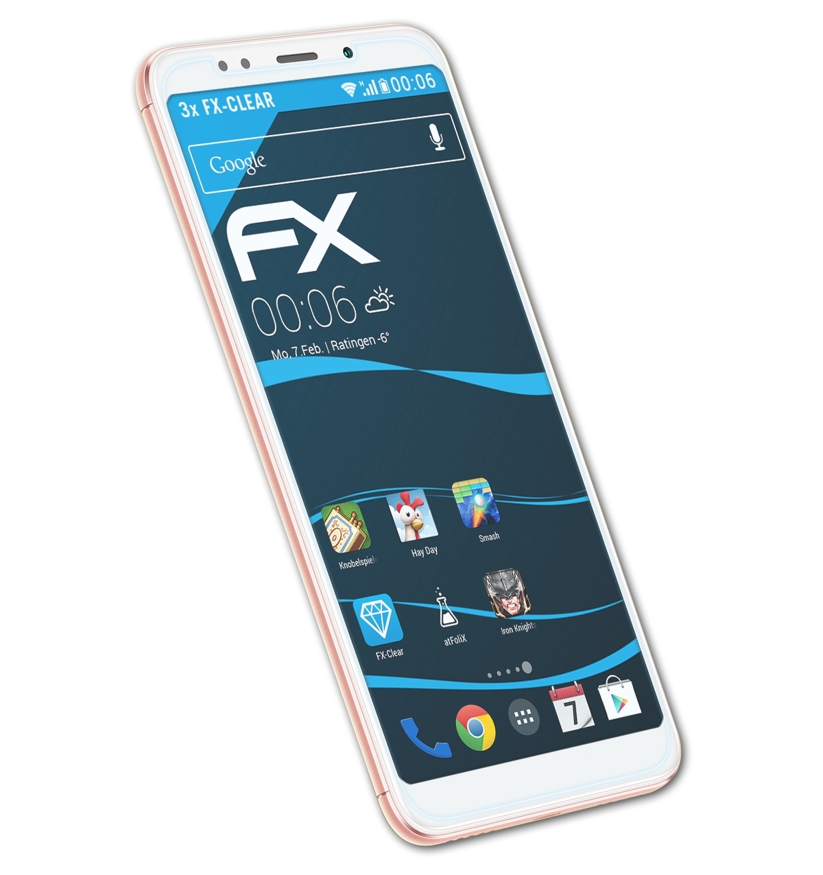ATFOLIX 3x FX-Clear Displayschutz(für 5 Redmi Plus) Xiaomi