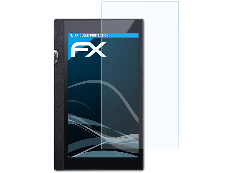 ATFOLIX 3x FX-Clear DP-X1) Onkyo Displayschutz(für