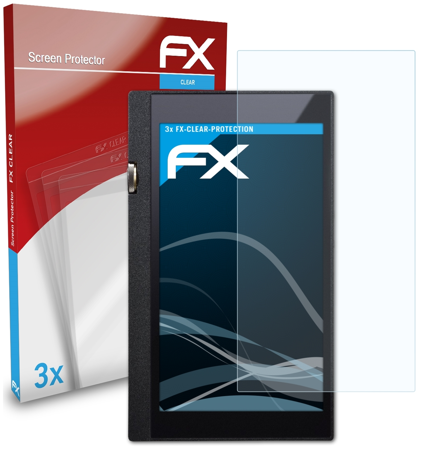 ATFOLIX 3x Onkyo Displayschutz(für FX-Clear DP-X1)