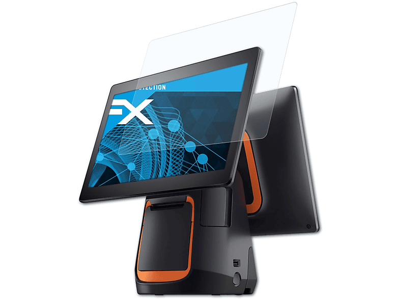 ATFOLIX 2x FX-Clear Displayschutz(für T2) Sunmi