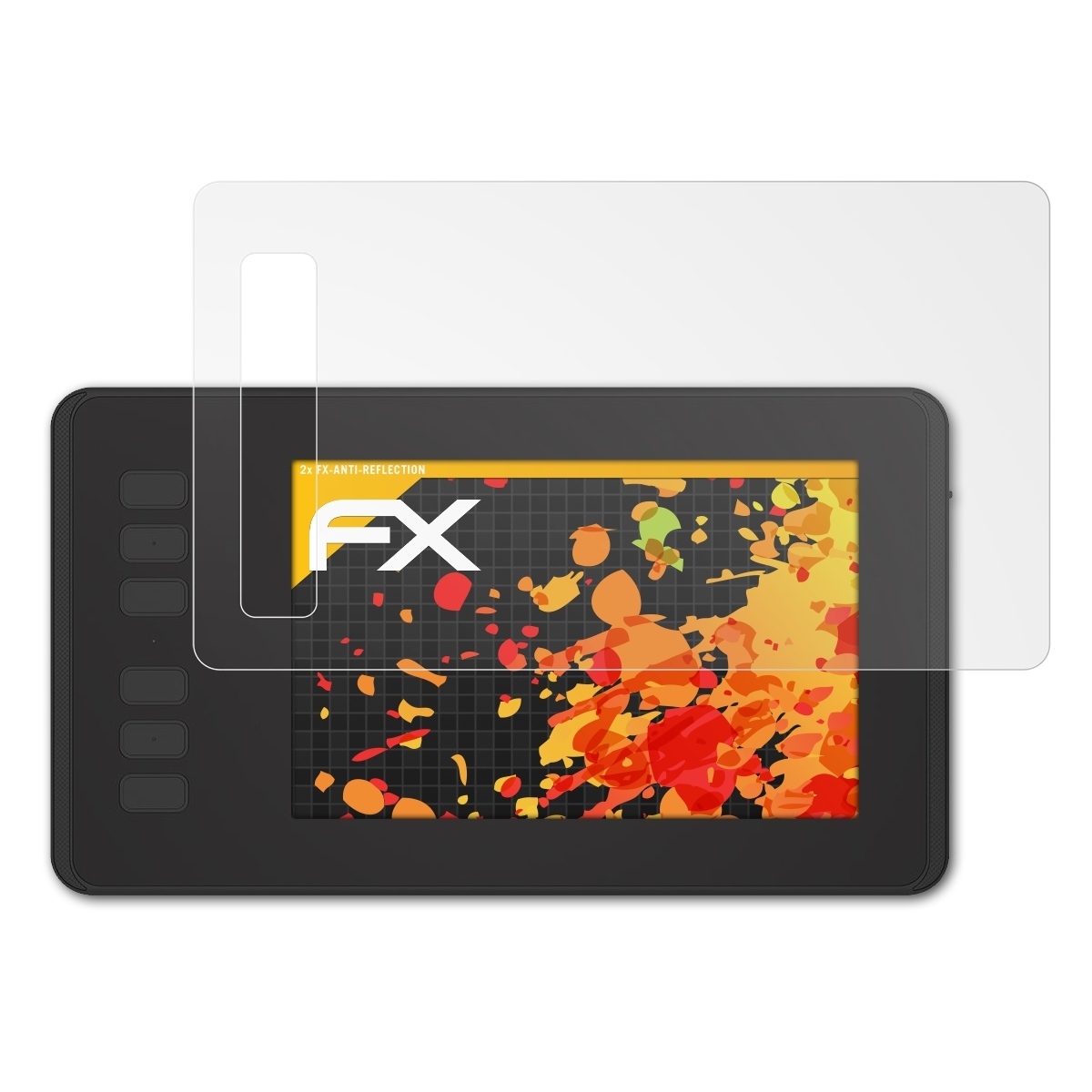 ATFOLIX 2x FX-Antireflex Displayschutz(für H640P) Huion