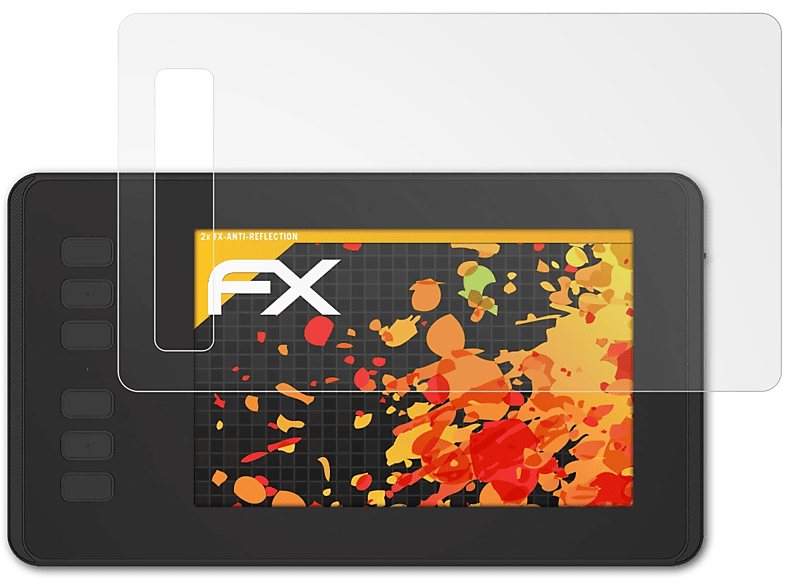 Huion H640P) Displayschutz(für ATFOLIX FX-Antireflex 2x