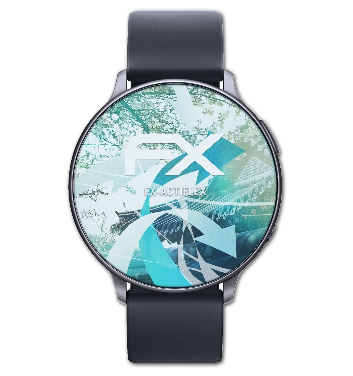 Display Displayschutz(für Smartwatch (36mm)) FX-ActiFleX ATFOLIX 3x