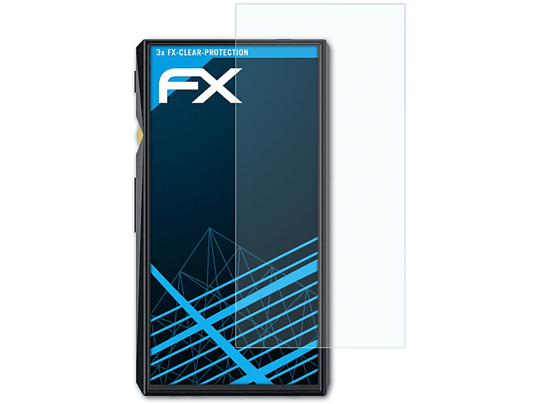 M11 3x FX-Clear Pro) FiiO Displayschutz(für ATFOLIX