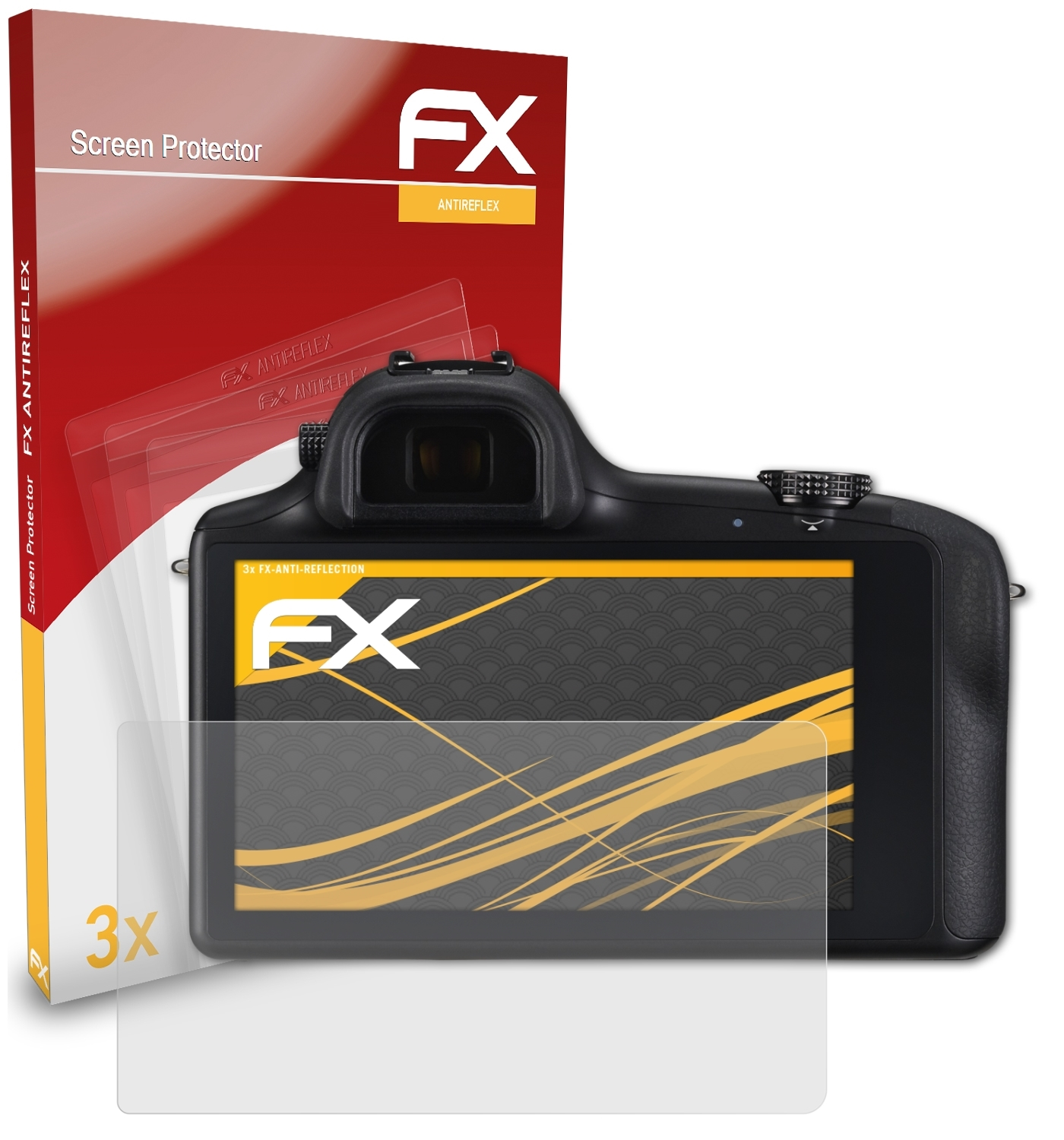 ATFOLIX 3x FX-Antireflex Samsung Galaxy Displayschutz(für NX)