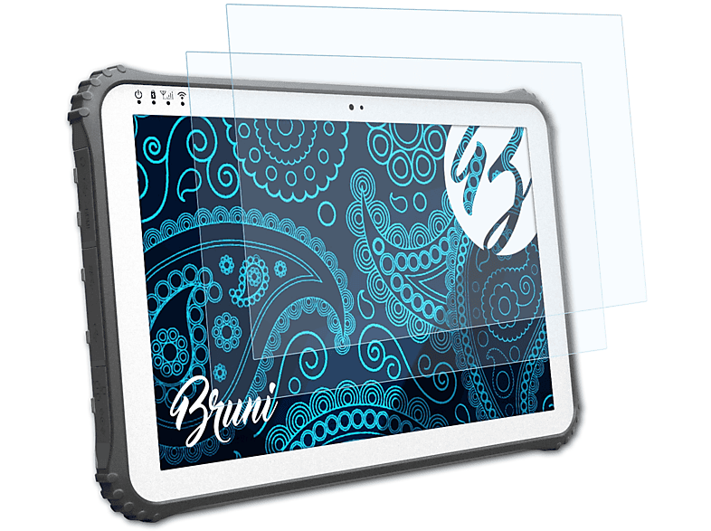 K122) BRUNI Fieldbook Instrument Logic Basics-Clear Schutzfolie(für 2x
