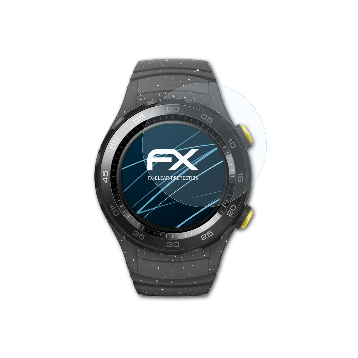 Huawei Displayschutz(für ATFOLIX FX-Clear Watch 2) 3x