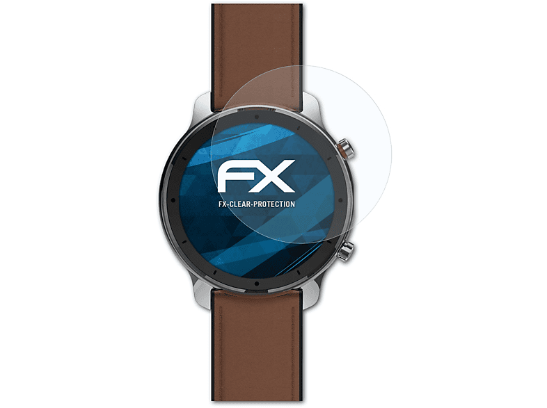 FX-Clear Amazfit 3x (47mm)) GTR ATFOLIX Displayschutz(für