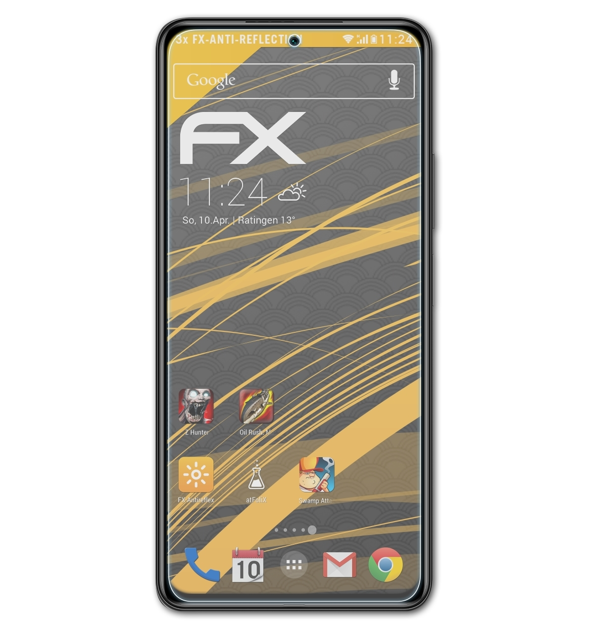 3x 11i) Xiaomi Mi FX-Antireflex ATFOLIX Displayschutz(für