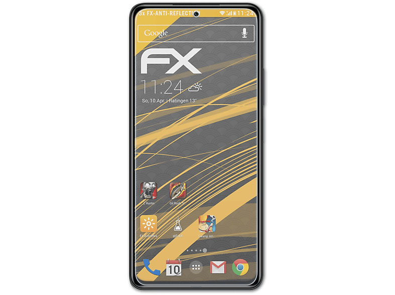 ATFOLIX 3x FX-Antireflex Displayschutz(für Xiaomi Mi 11i)