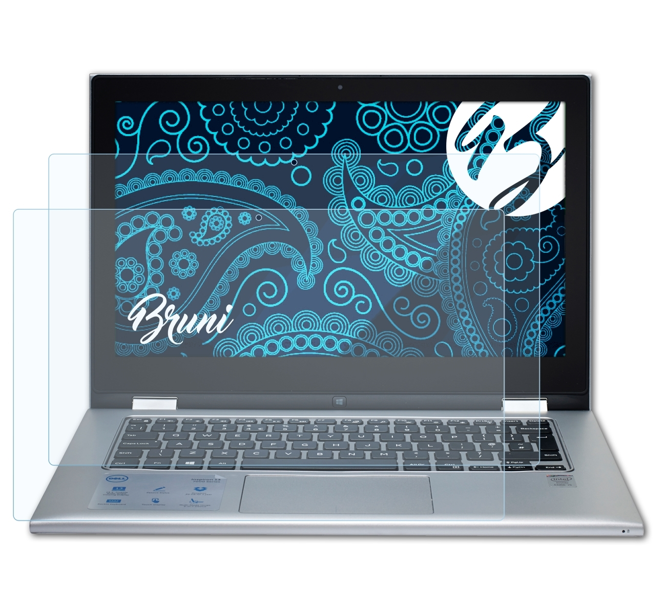 BRUNI (2015)) Schutzfolie(für Dell Basics-Clear 7000 Inspiron 13 2x