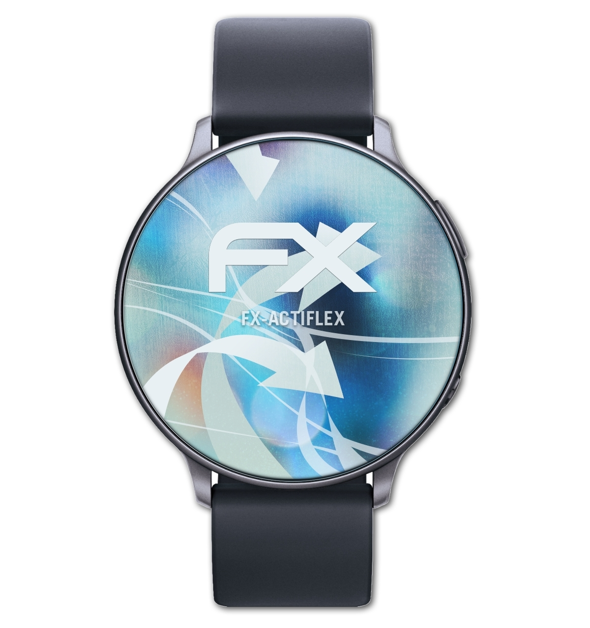 ATFOLIX 3x FX-ActiFleX Displayschutz(für (31mm)) Smartwatch Display