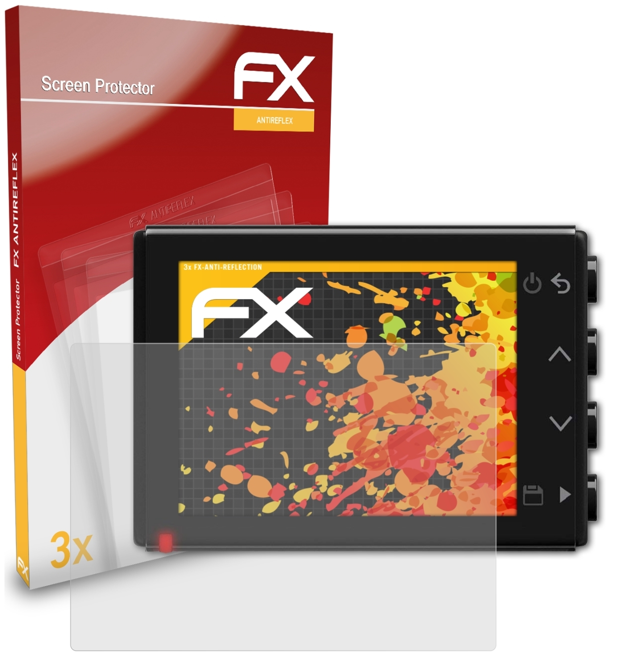 Displayschutz(für FX-Antireflex 66W) Garmin Dash 3x Cam ATFOLIX