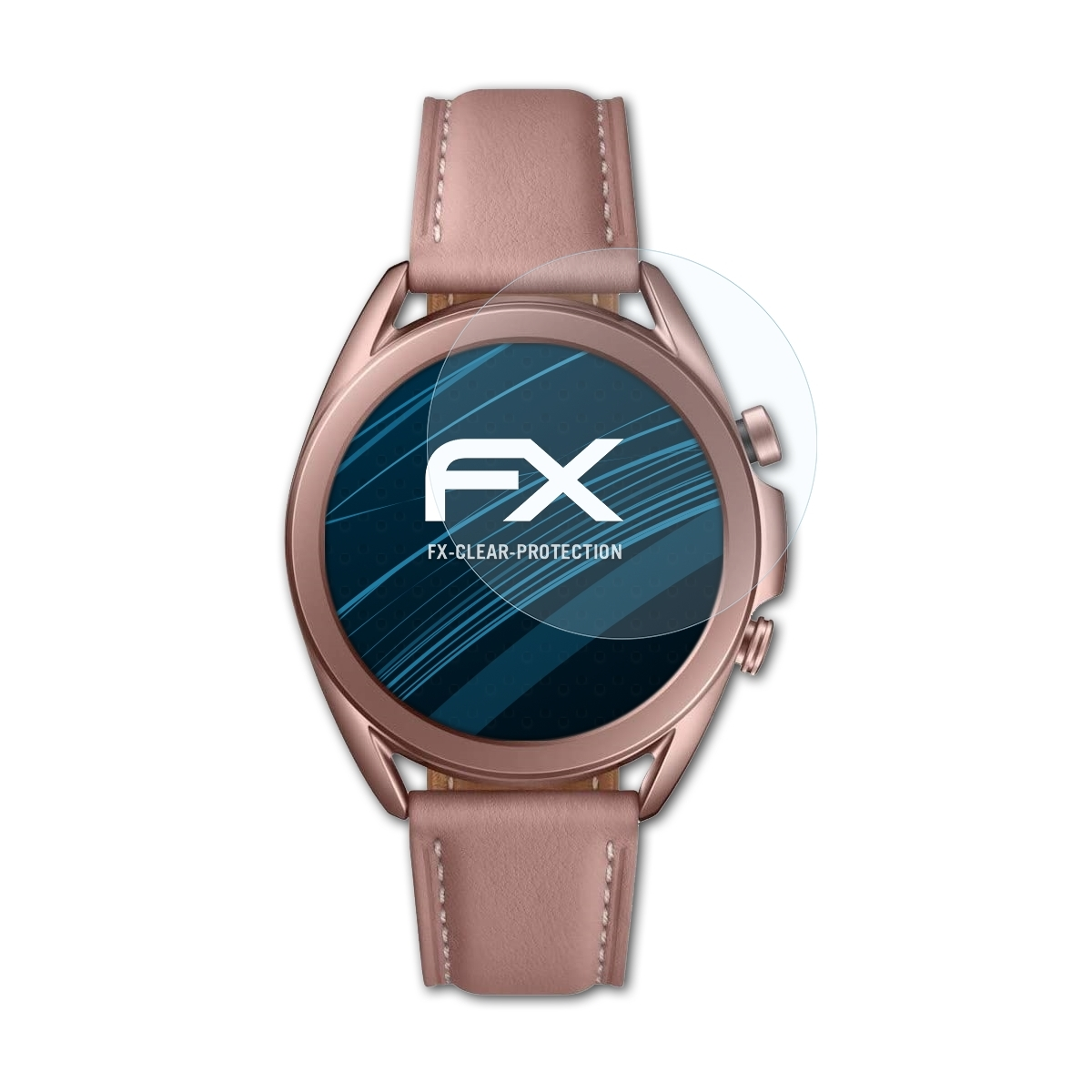 3 (41mm)) Samsung Galaxy Watch Displayschutz(für 3x ATFOLIX FX-Clear