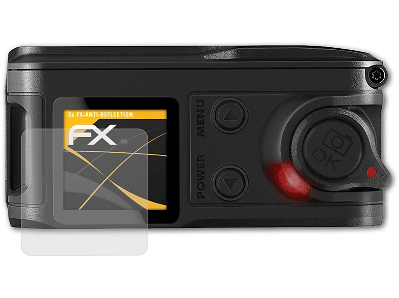 X FX-Antireflex / Virb ATFOLIX Garmin Displayschutz(für XE) 3x