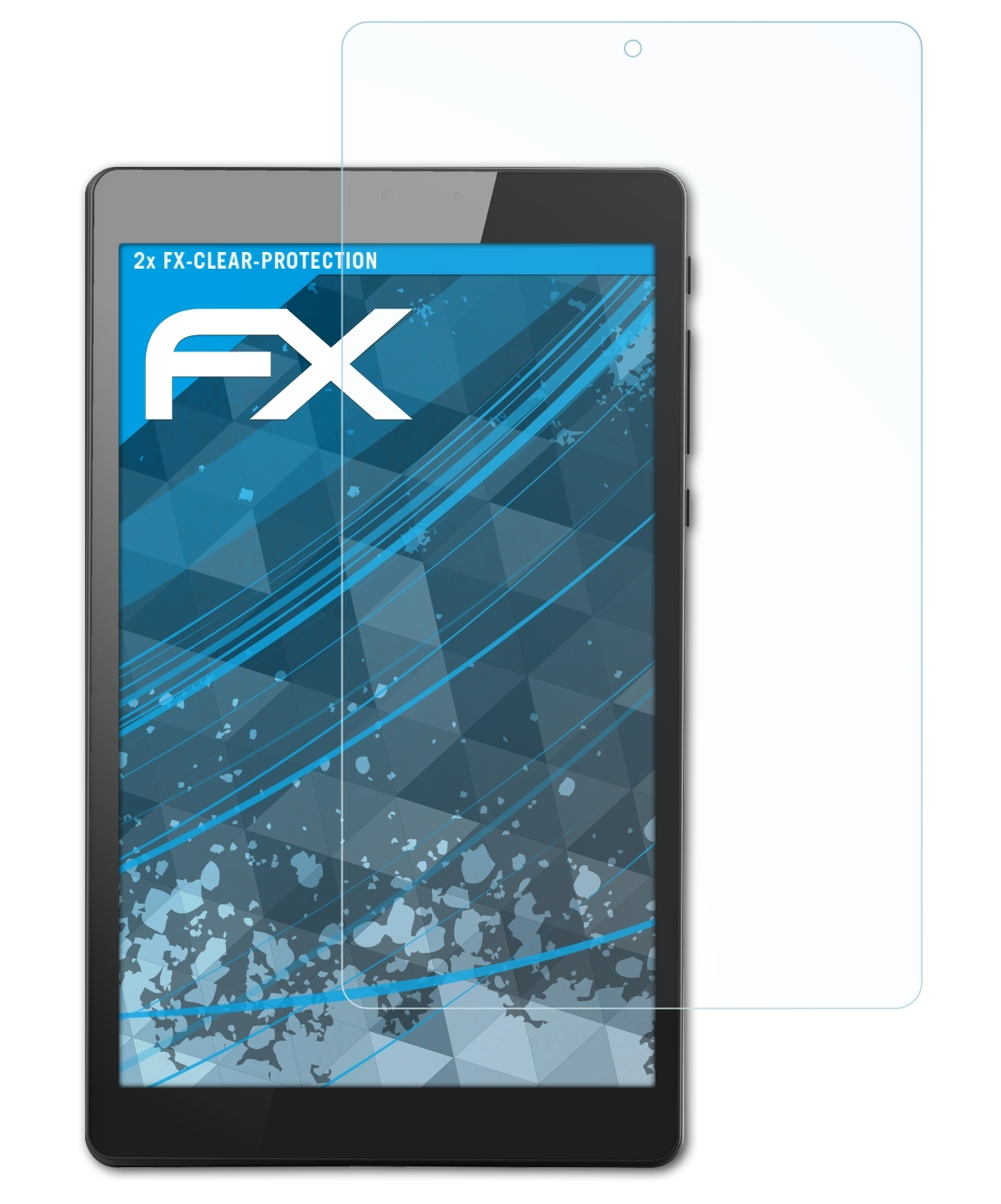 Archos 2x FX-Clear Displayschutz(für Cesium) 80 ATFOLIX