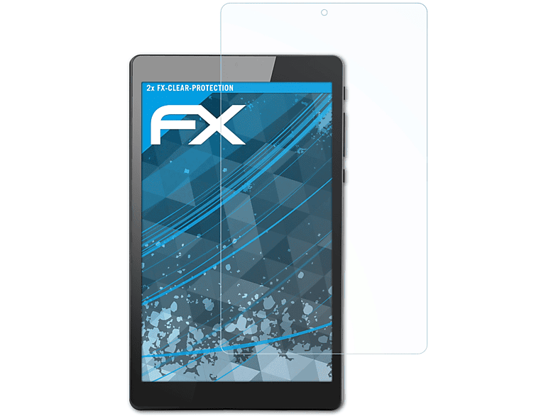 ATFOLIX 2x FX-Clear Archos Displayschutz(für Cesium) 80