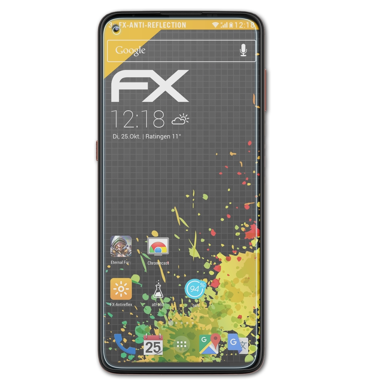 Plus) 3x G9 Moto Displayschutz(für FX-Antireflex Motorola ATFOLIX