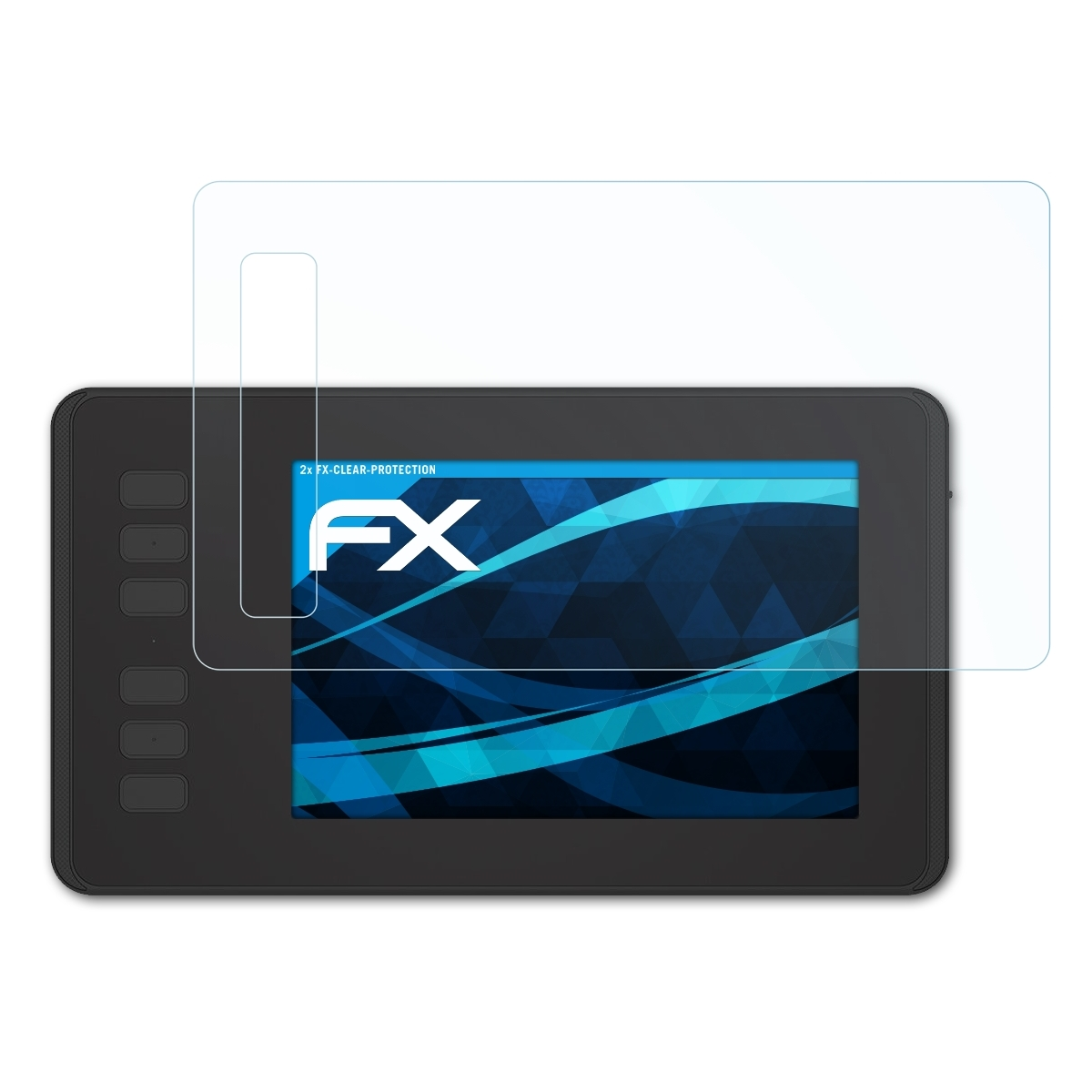 FX-Clear 2x H640P) Huion Displayschutz(für ATFOLIX