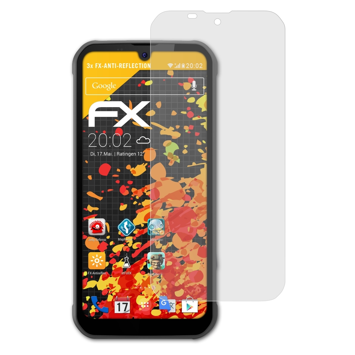 FX-Antireflex 3x Gigaset GX290) Displayschutz(für ATFOLIX