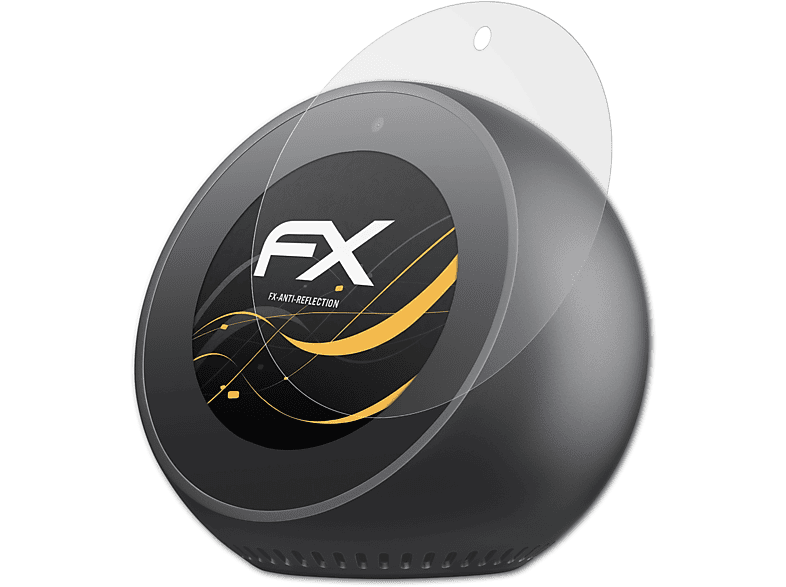 ATFOLIX 3x FX-Antireflex Displayschutz(für Amazon Echo Spot)