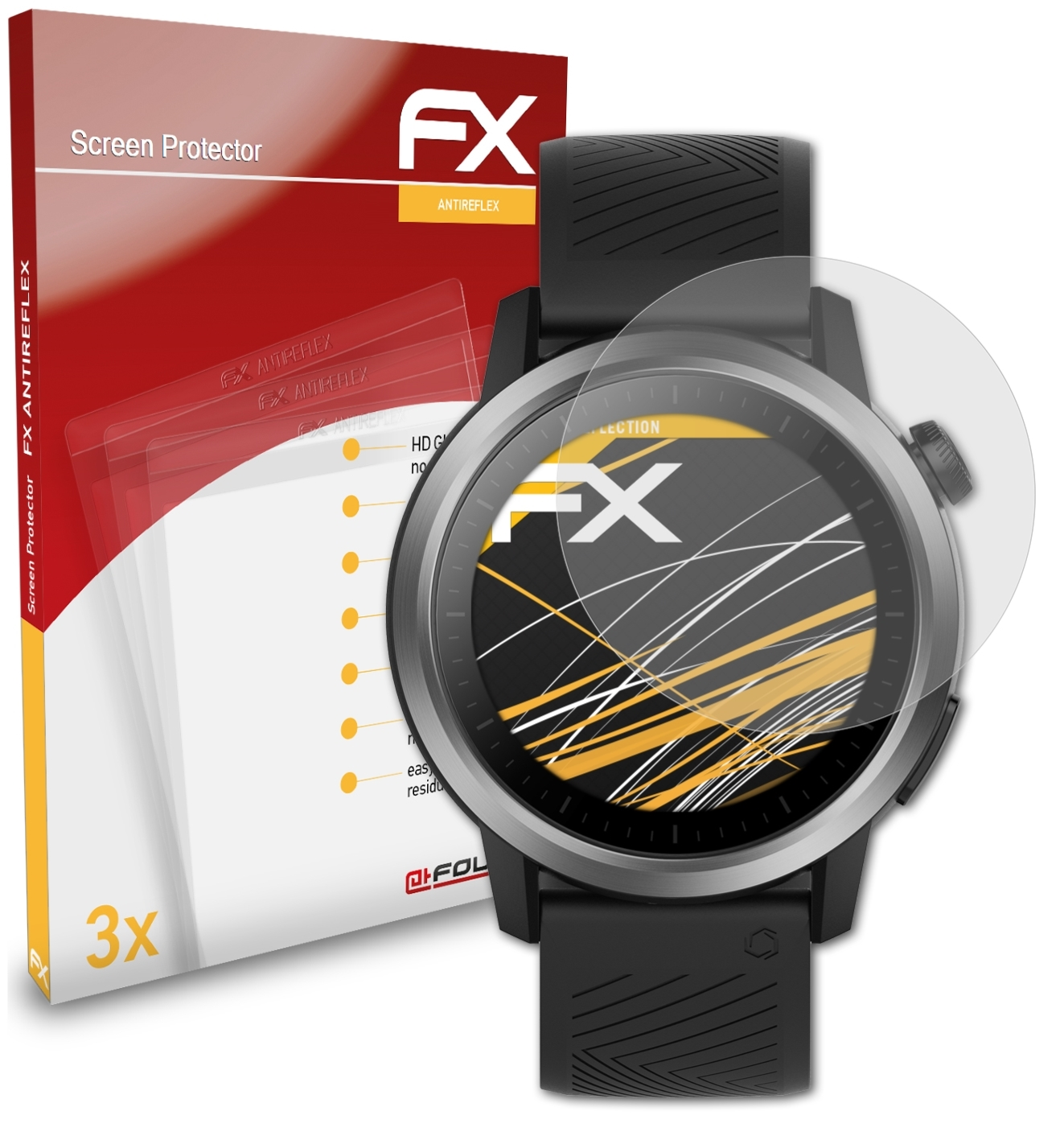 Apex ATFOLIX Displayschutz(für mm)) 3x (42 FX-Antireflex Coros