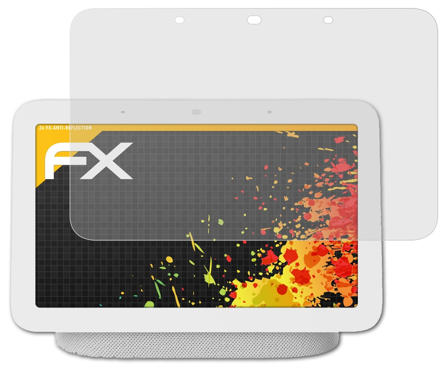 Hub 3x Displayschutz(für Generation)) Google FX-Antireflex ATFOLIX Nest (2.
