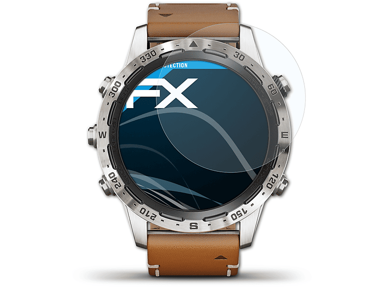 ATFOLIX 3x FX-Clear Displayschutz(für Garmin Marq Adventurer)