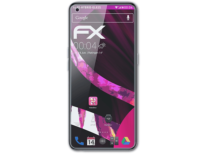 Pro FX-Hybrid-Glass Realme Schutzglas(für Carnival) Q3 ATFOLIX