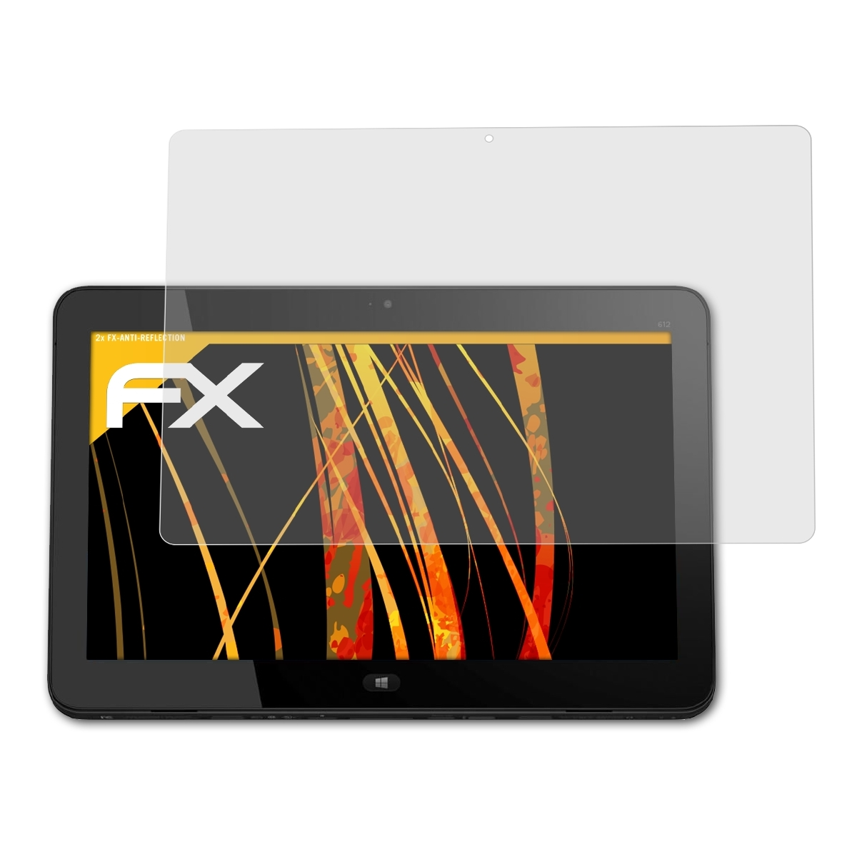 ATFOLIX 2x FX-Antireflex Displayschutz(für x2 HP 612 Pro G2)
