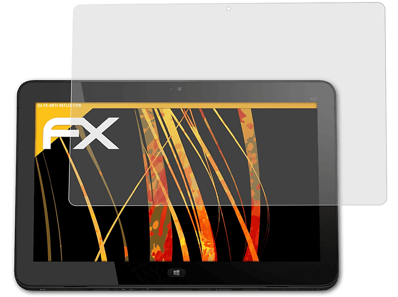 ATFOLIX 2x FX-Antireflex Displayschutz(für HP Pro x2 612 G2)