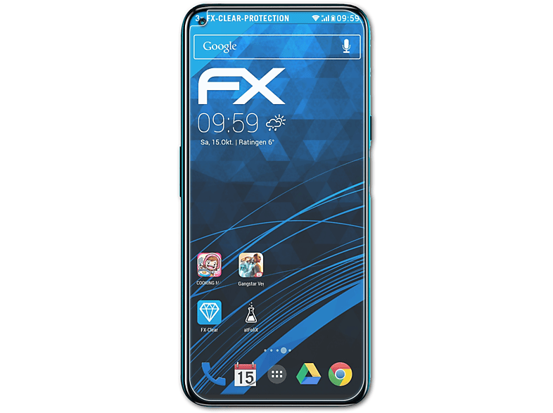 ATFOLIX 3x FX-Clear Displayschutz(für Hafury GT20)