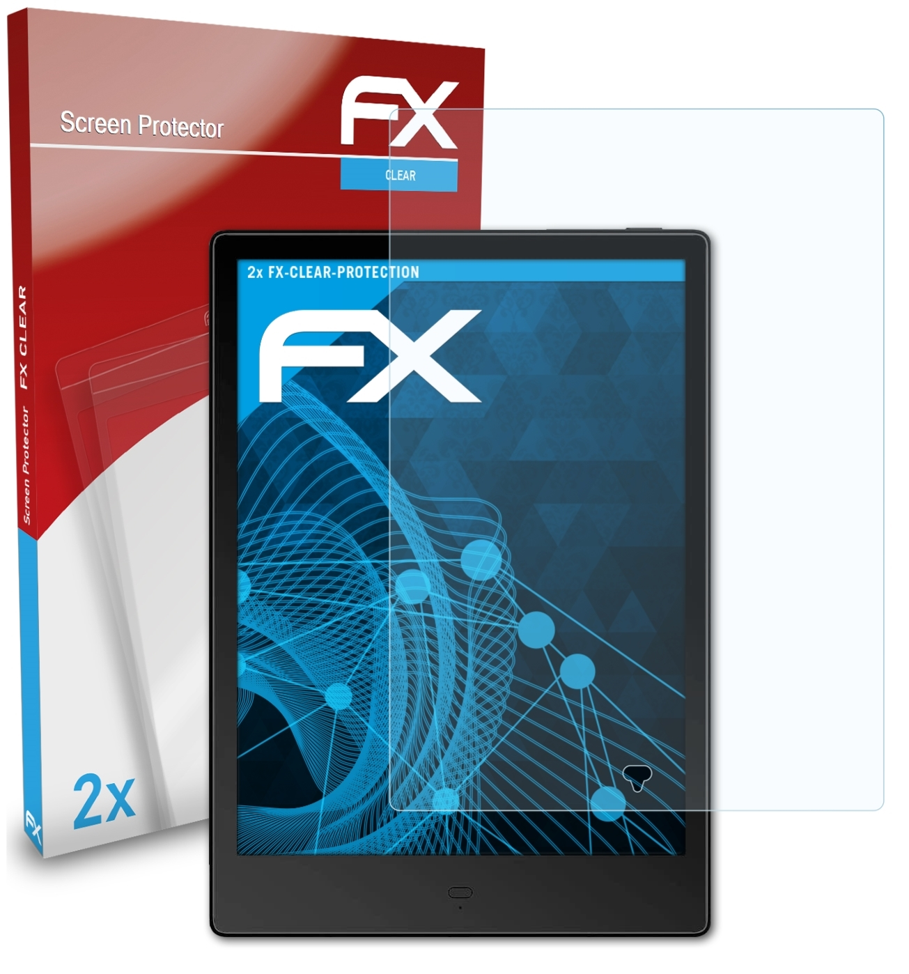 Alita) Likebook Displayschutz(für FX-Clear Boyue ATFOLIX 2x