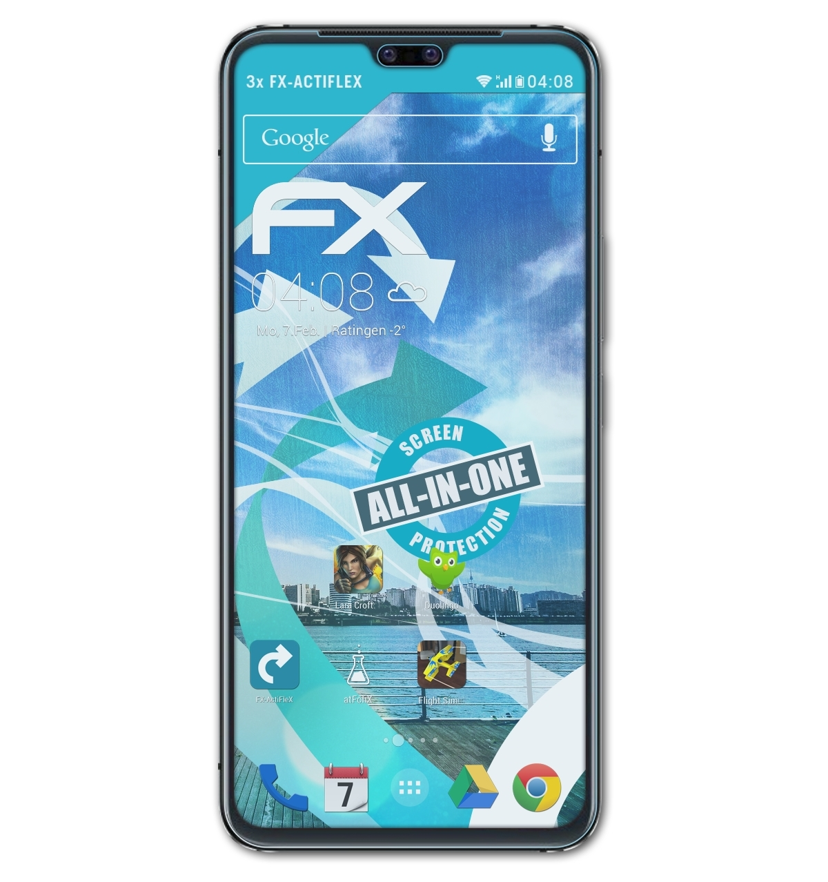 S10) FX-ActiFleX 3x Displayschutz(für ATFOLIX Vivo