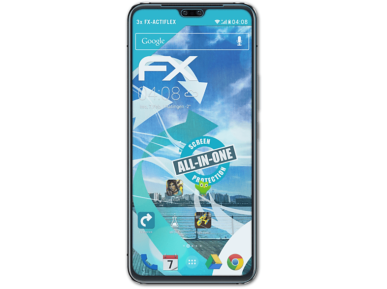 ATFOLIX 3x FX-ActiFleX Displayschutz(für Vivo S10)