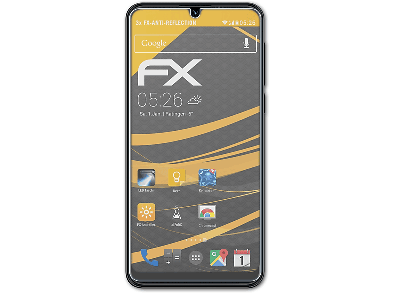 ATFOLIX Displayschutz(für FX-Antireflex 3x Beafon M6)