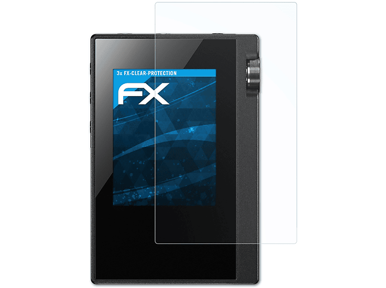 FX-Clear Displayschutz(für ATFOLIX DP-S1) 3x Onkyo