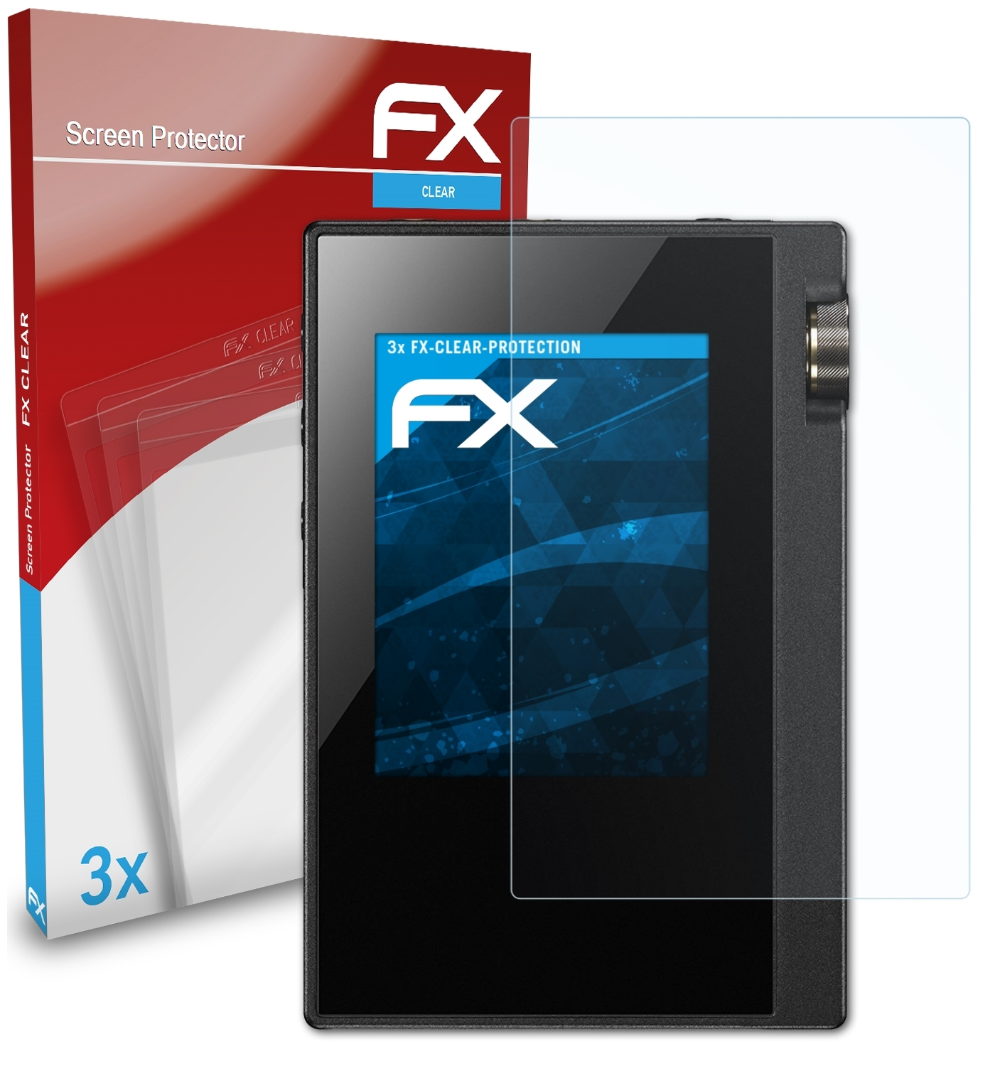3x Onkyo FX-Clear ATFOLIX DP-S1) Displayschutz(für