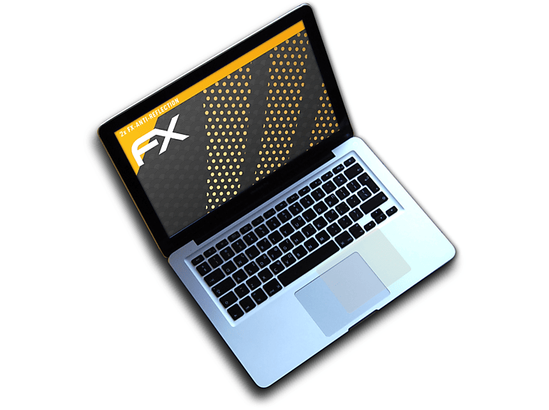 ATFOLIX 2x FX-Antireflex Displayschutz(für Apple MacBook Pro Trackpad (A1286 A1278 A1502 A1534))
