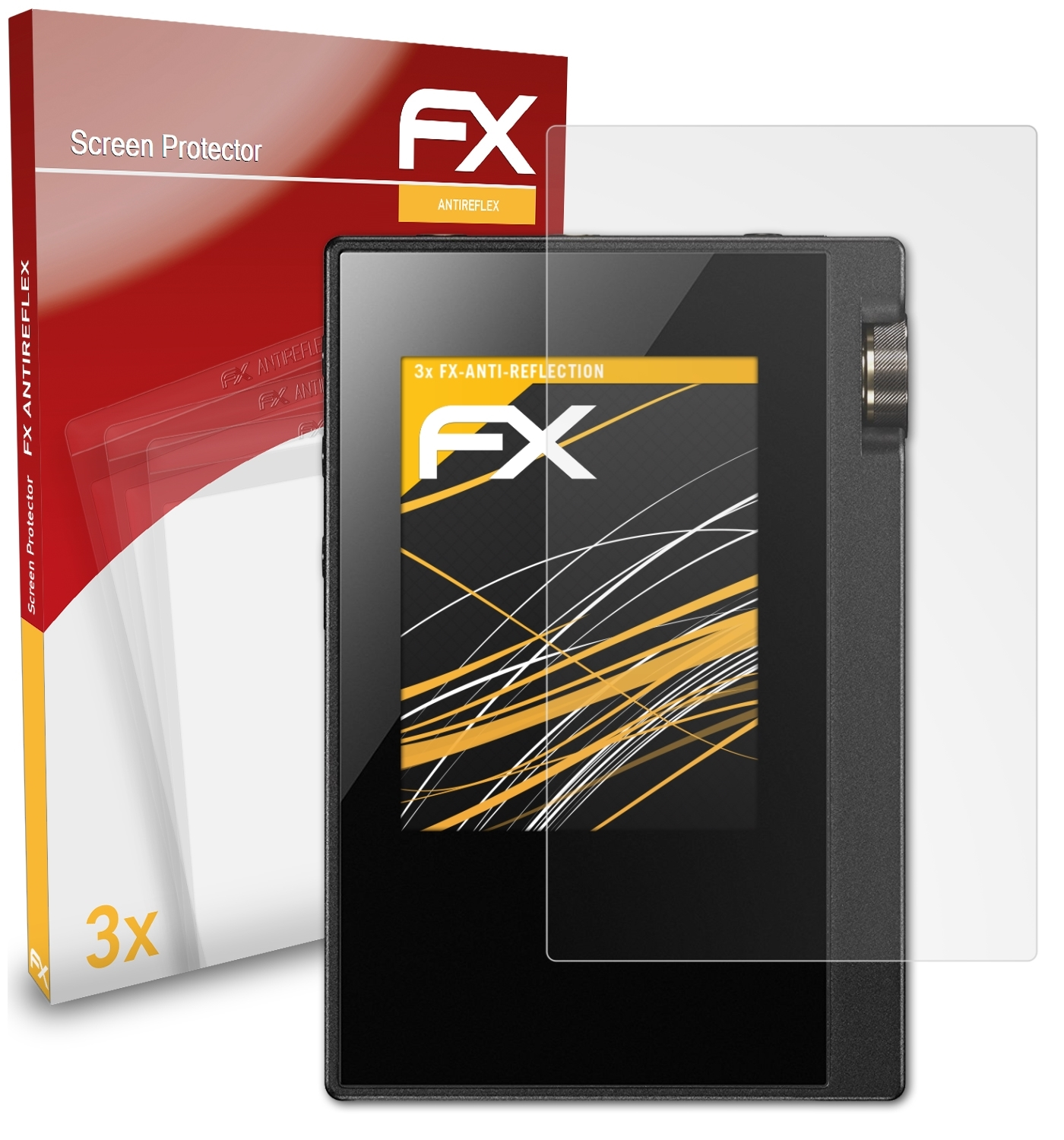 ATFOLIX 3x FX-Antireflex Displayschutz(für Onkyo DP-S1)