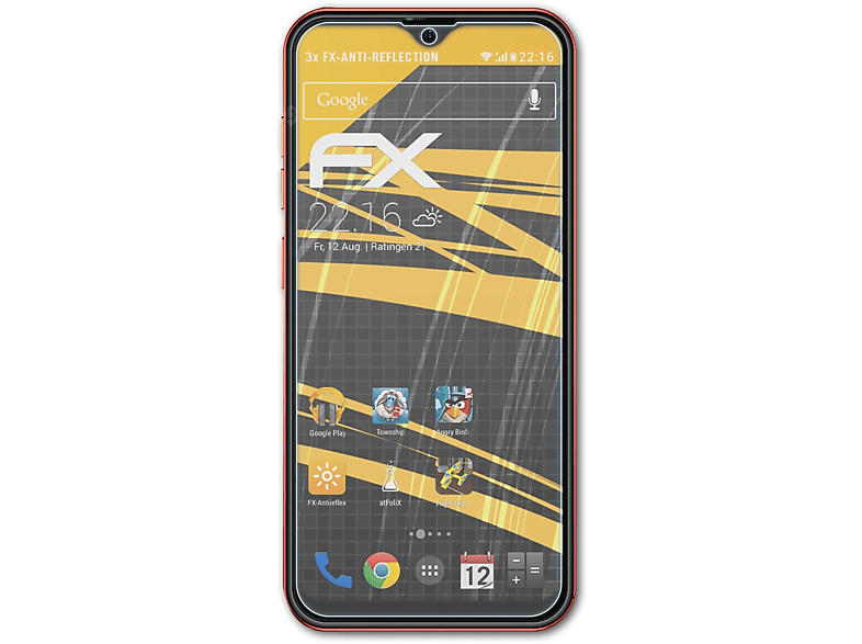 FX-Antireflex Displayschutz(für Ulefone Note ATFOLIX 3x 8)