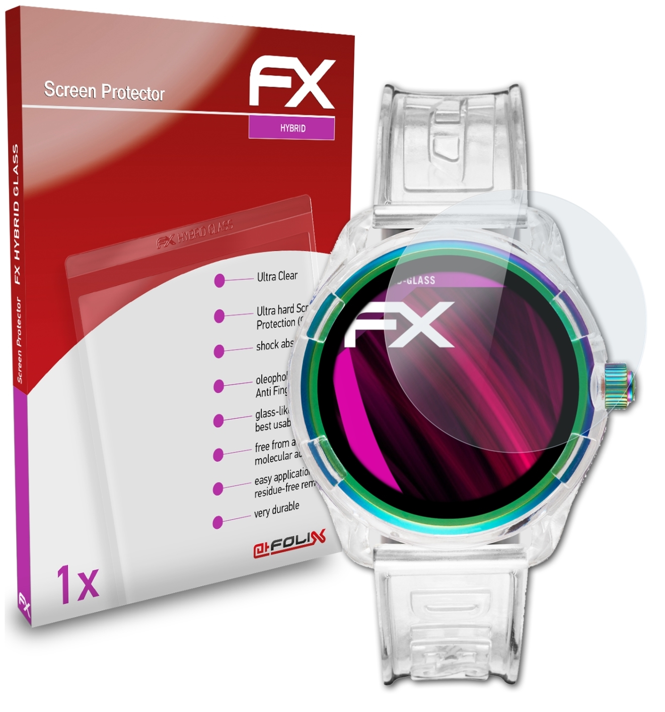 ATFOLIX FX-Hybrid-Glass Schutzglas(für Diesel DT2021)
