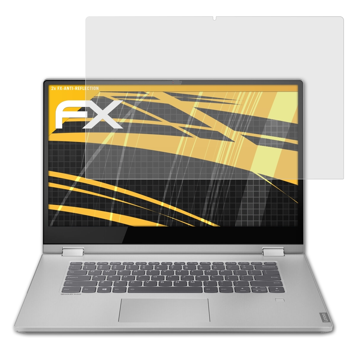 ATFOLIX 2x IdeaPad FX-Antireflex C340 inch)) Displayschutz(für Lenovo (14