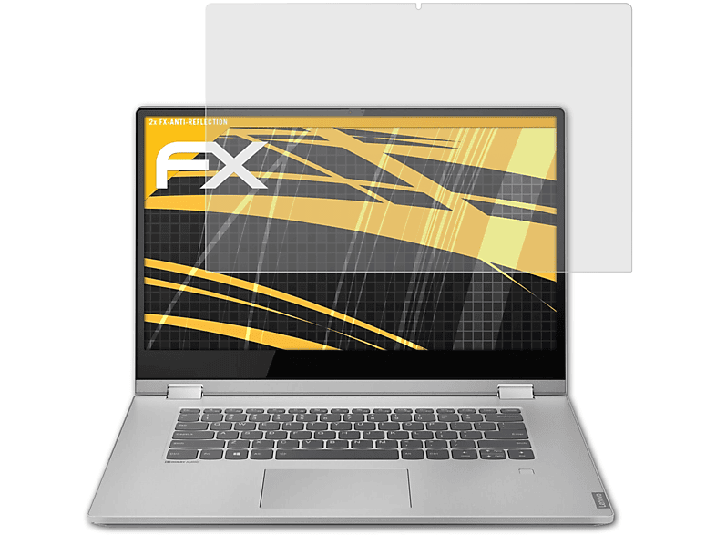 ATFOLIX 2x FX-Antireflex Displayschutz(für Lenovo (14 C340 IdeaPad inch))